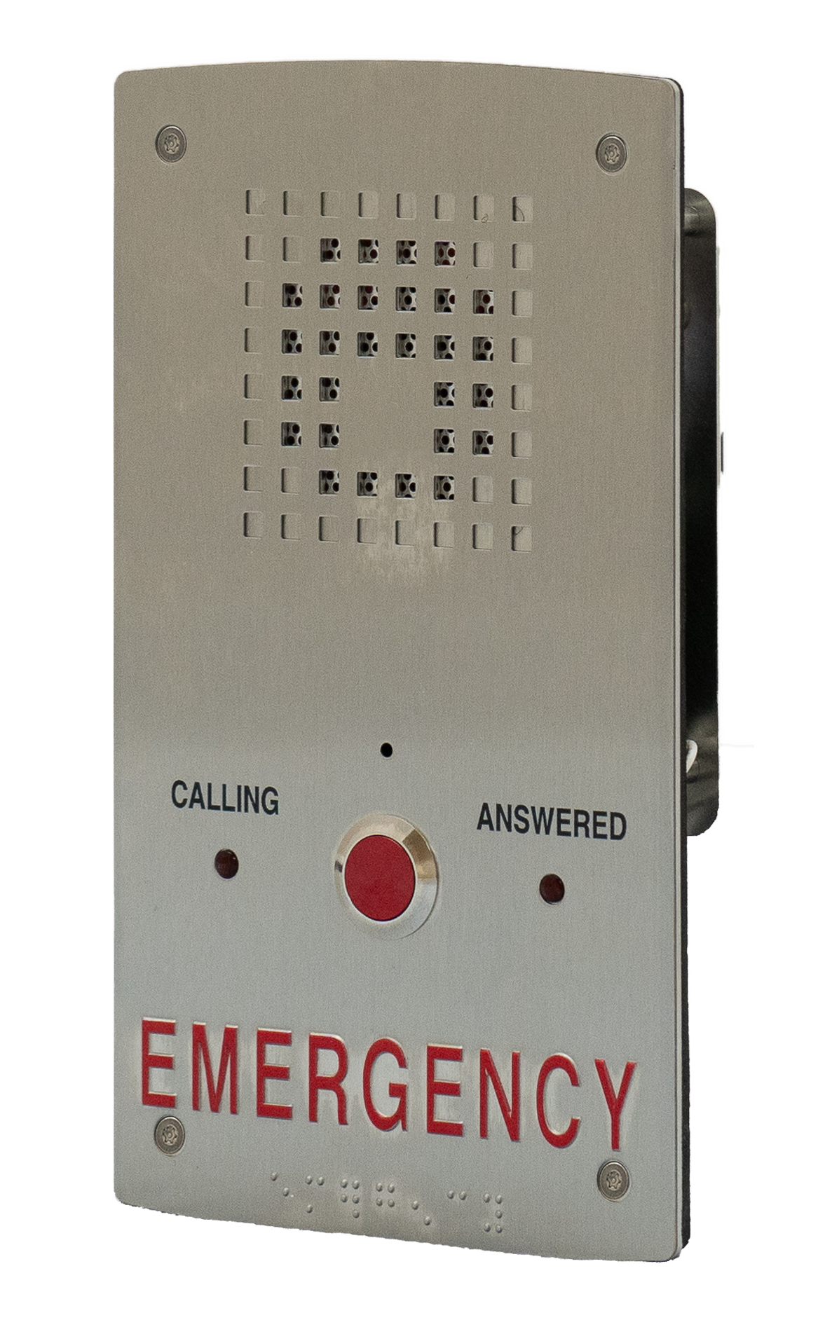 Analog AOR Call Station with EMERGENCY signage